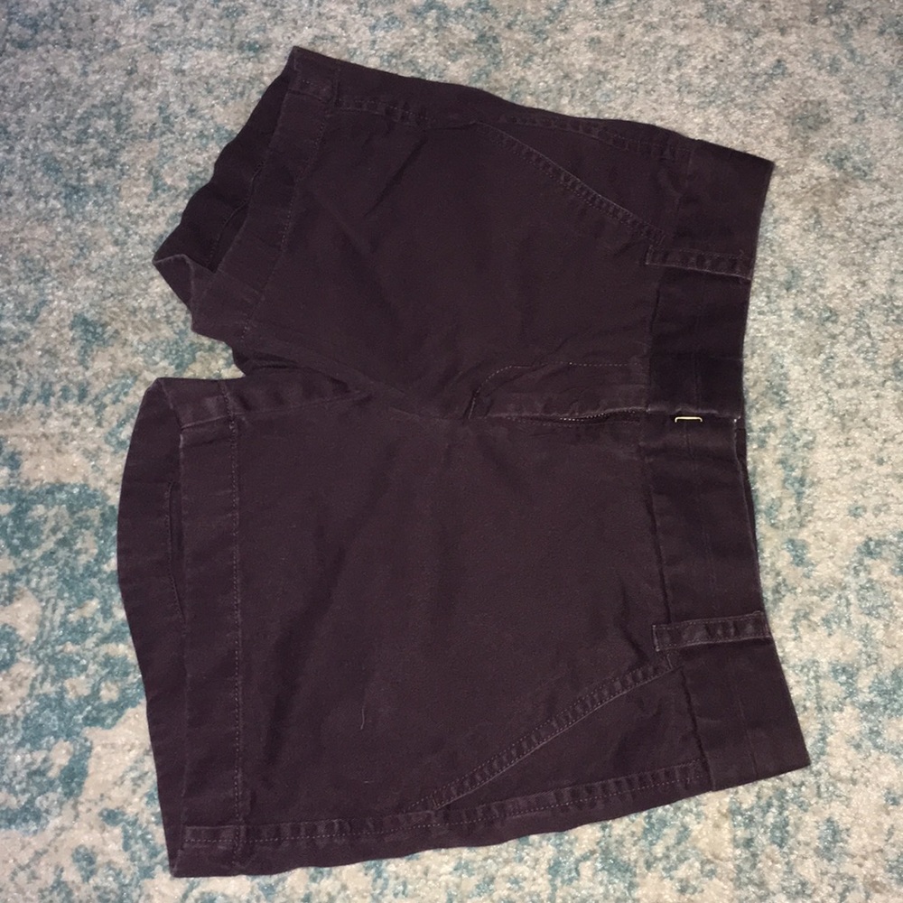 Purple shorts by J. Crew